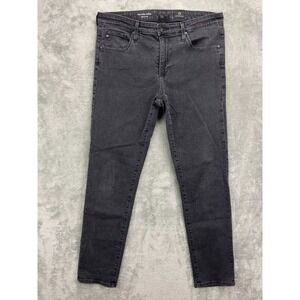 AG Adriano Goldschmied Black Ankle Jeans